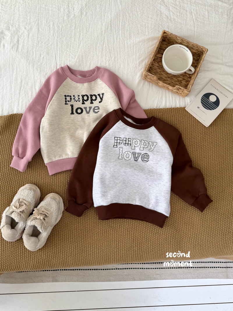 Second Moment - Korean Children Fashion - #childrensboutique - Puppy Love Sweatshirt