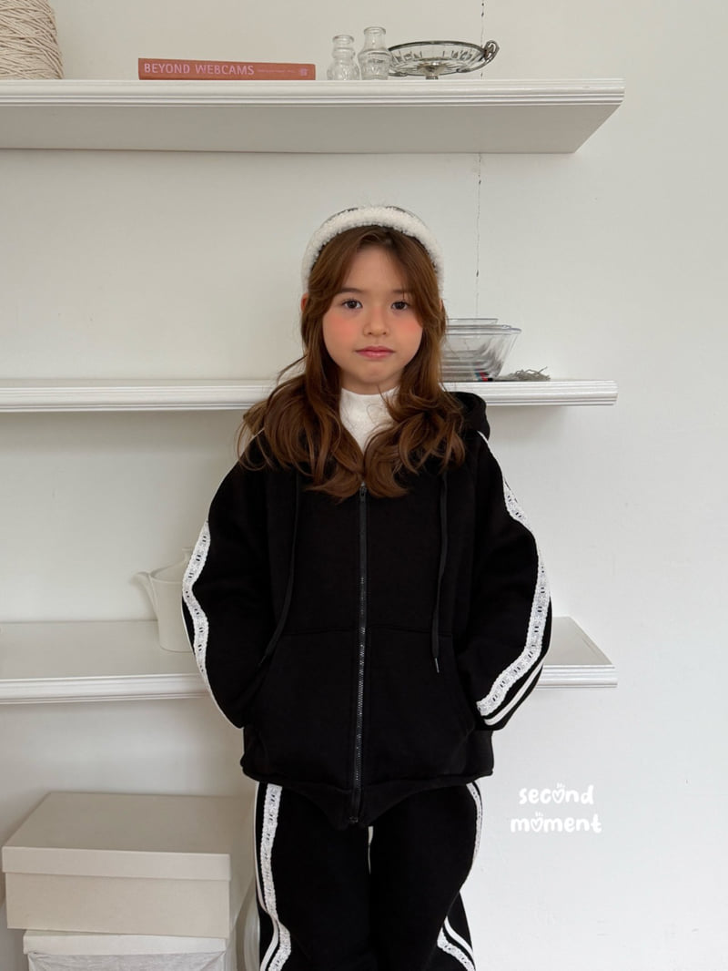 Second Moment - Korean Children Fashion - #childrensboutique - Lovely Hoodie Zip-up - 7