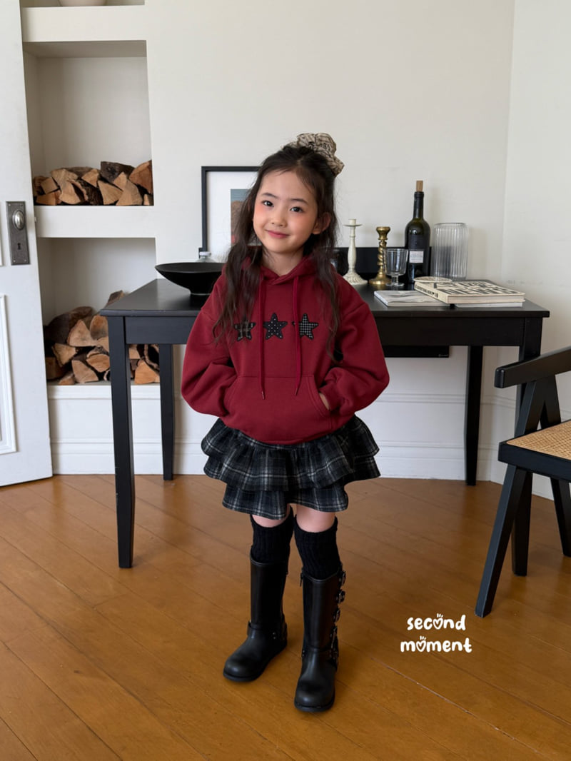 Second Moment - Korean Children Fashion - #childrensboutique - Triple Star Hoodie - 11