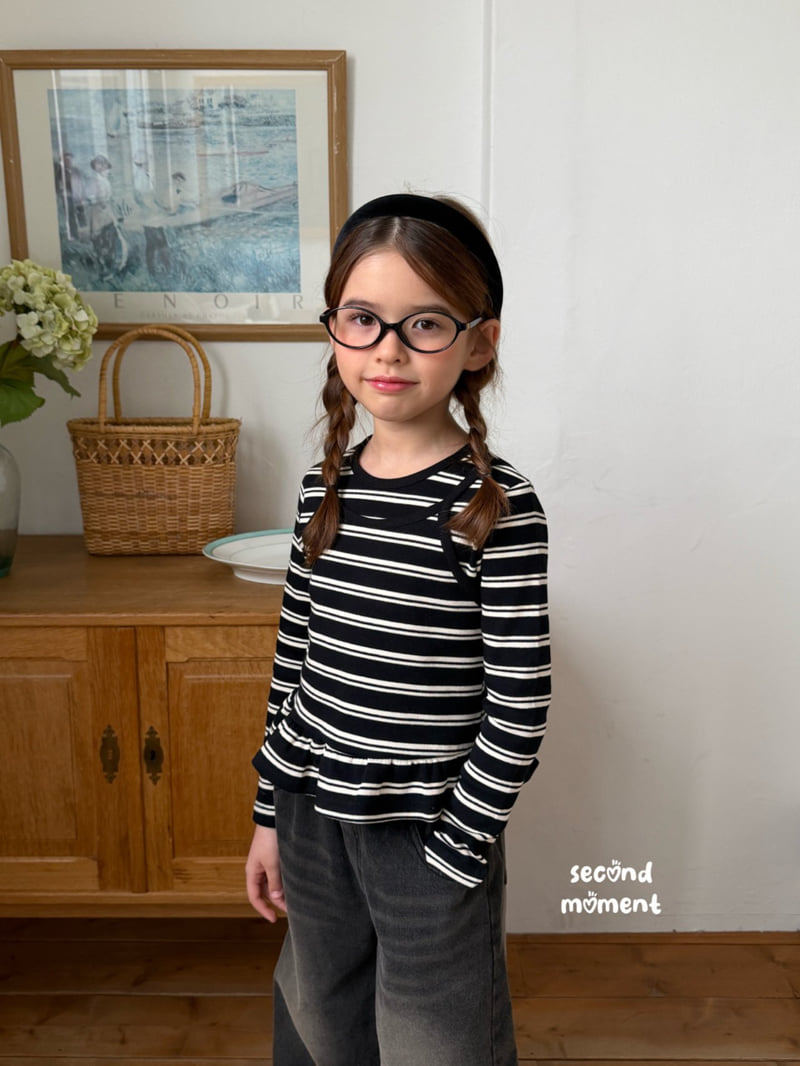 Second Moment - Korean Children Fashion - #designkidswear - Winter Candy Frill Tee - 5