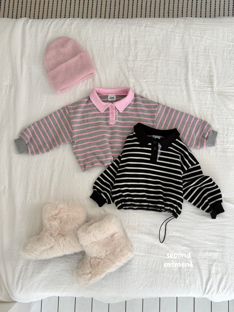 Second Moment - Korean Children Fashion - #designkidswear - Lovely Lace Sweatshirt