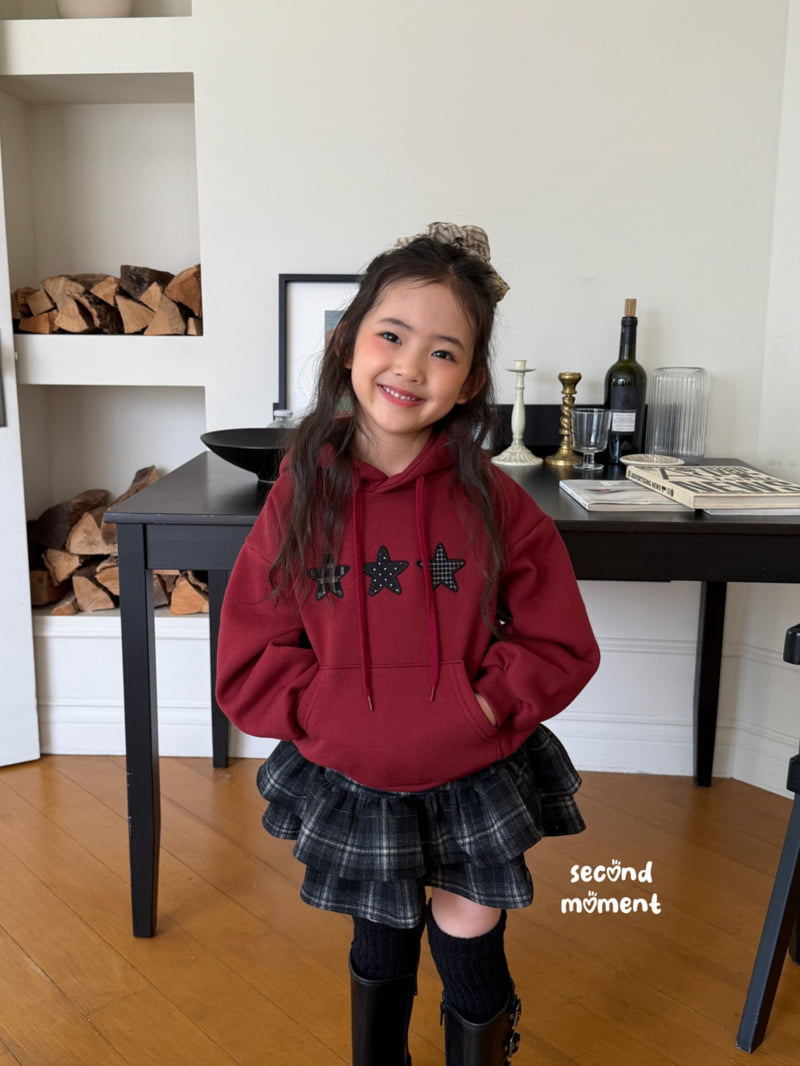 Second Moment - Korean Children Fashion - #designkidswear - Triple Star Hoodie - 12
