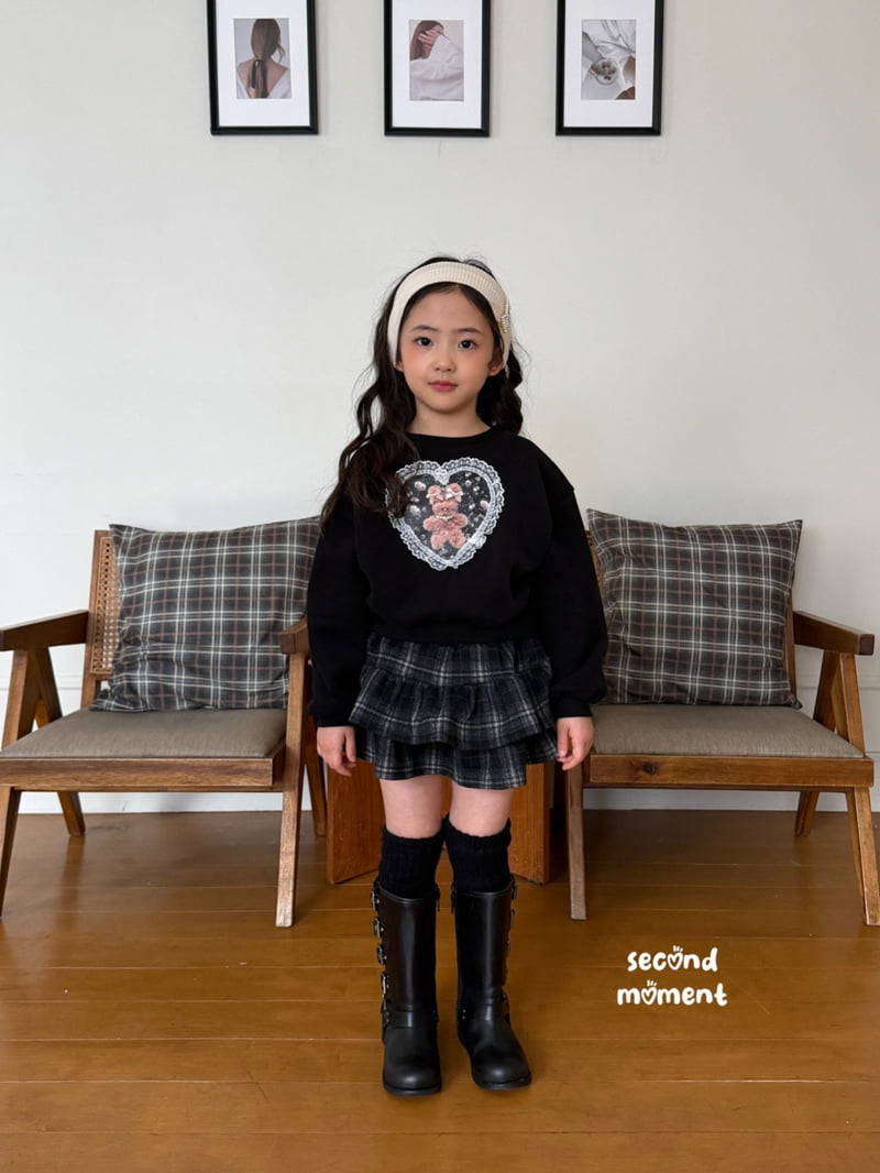 Second Moment - Korean Children Fashion - #designkidswear - Check Cancan Skirt - 9