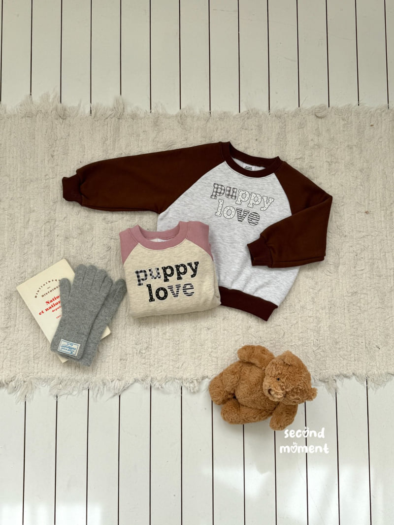 Second Moment - Korean Children Fashion - #discoveringself - Puppy Love Sweatshirt - 3