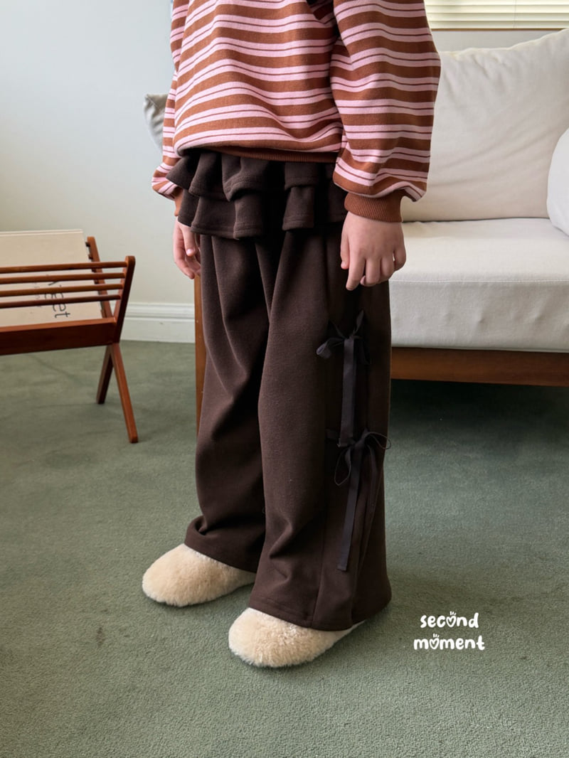 Second Moment - Korean Children Fashion - #discoveringself - Cancan Ribbon Pants - 12