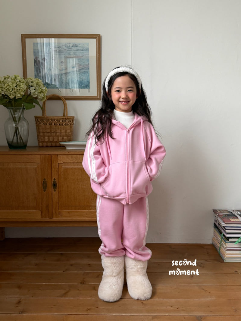 Second Moment - Korean Children Fashion - #discoveringself - Lovely Hoodie Zip-up - 9