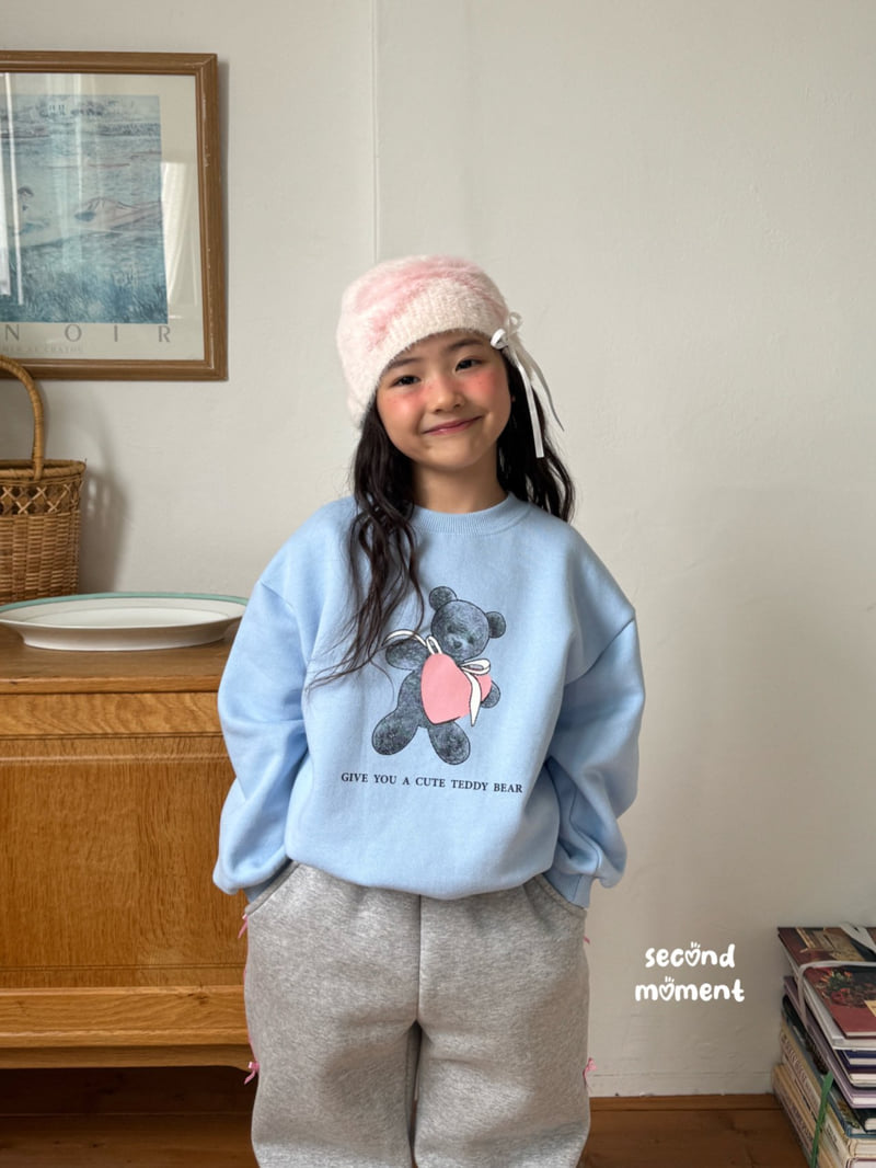 Second Moment - Korean Children Fashion - #discoveringself - Heart Bear Sweatshirt - 11