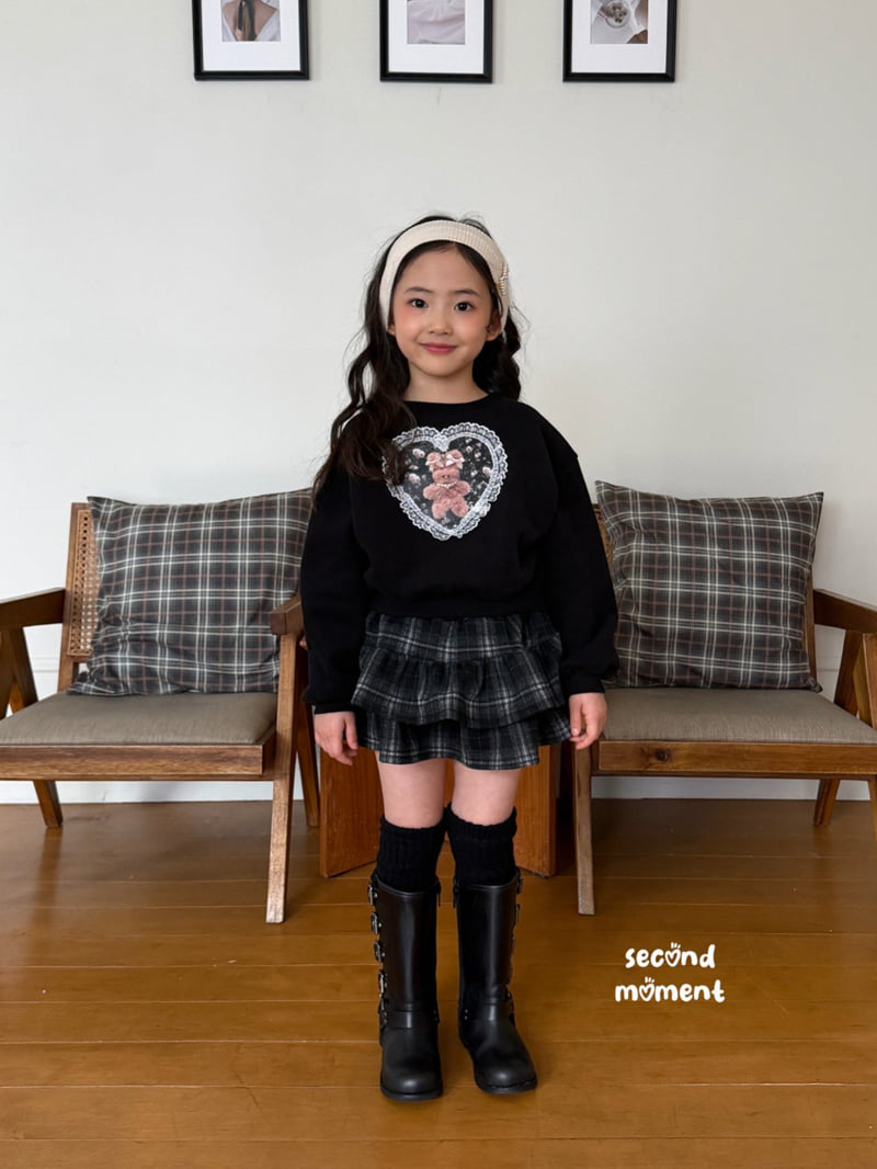 Second Moment - Korean Children Fashion - #discoveringself - Check Cancan Skirt - 10