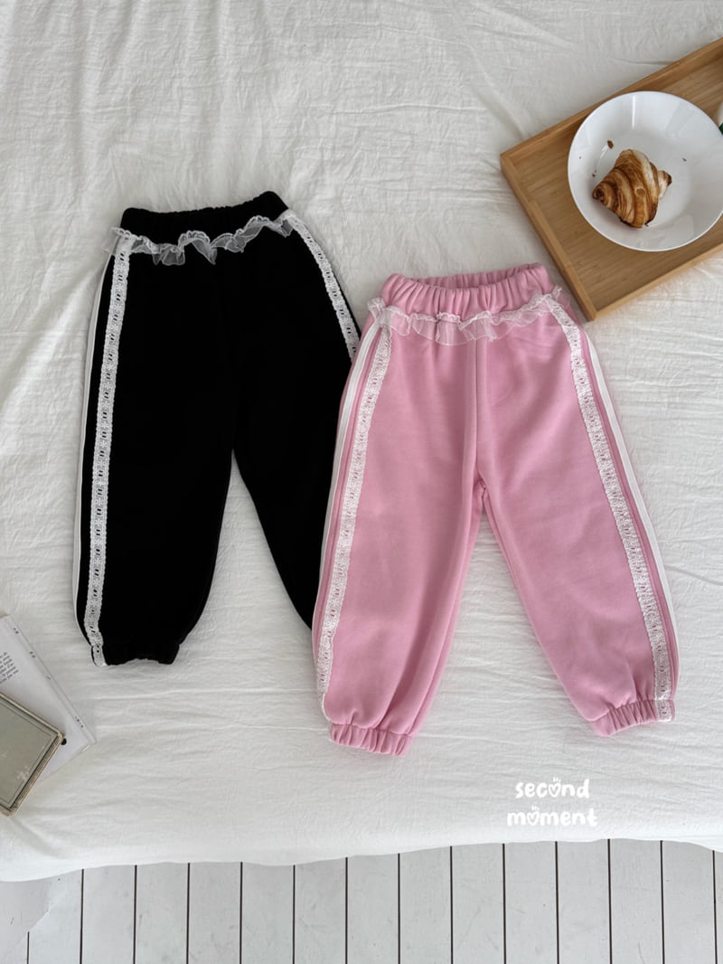 Second Moment - Korean Children Fashion - #fashionkids - Frill Line Pants