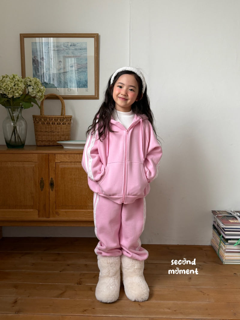 Second Moment - Korean Children Fashion - #fashionkids - Lovely Hoodie Zip-up - 10