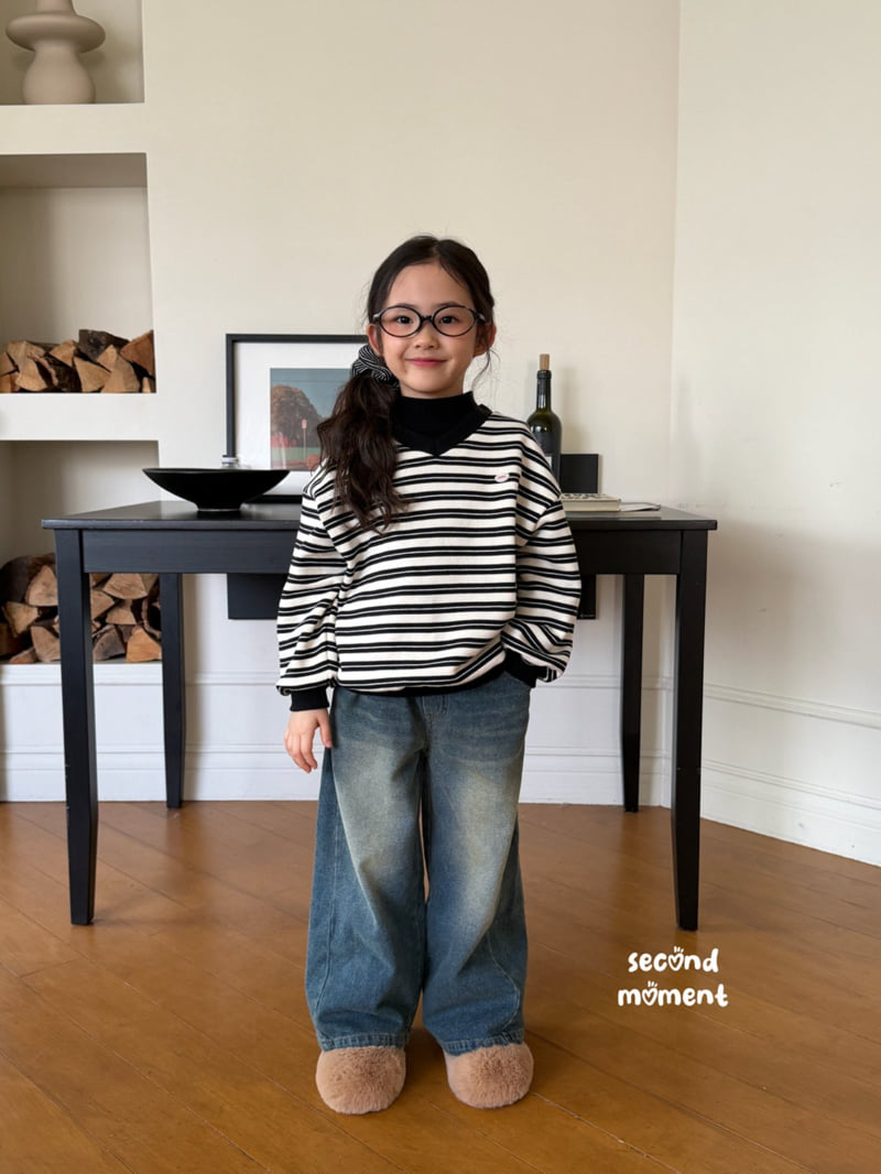 Second Moment - Korean Children Fashion - #fashionkids - French V Sweatshirt - 7