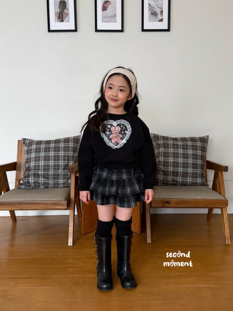 Second Moment - Korean Children Fashion - #fashionkids - Check Cancan Skirt - 11