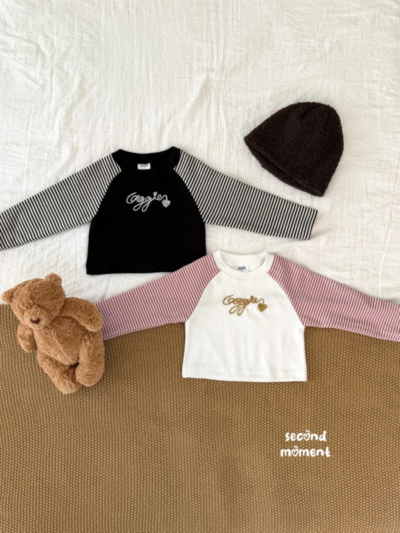 Second Moment - Korean Children Fashion - #fashionkids - Cozy Glitter Tee - 2
