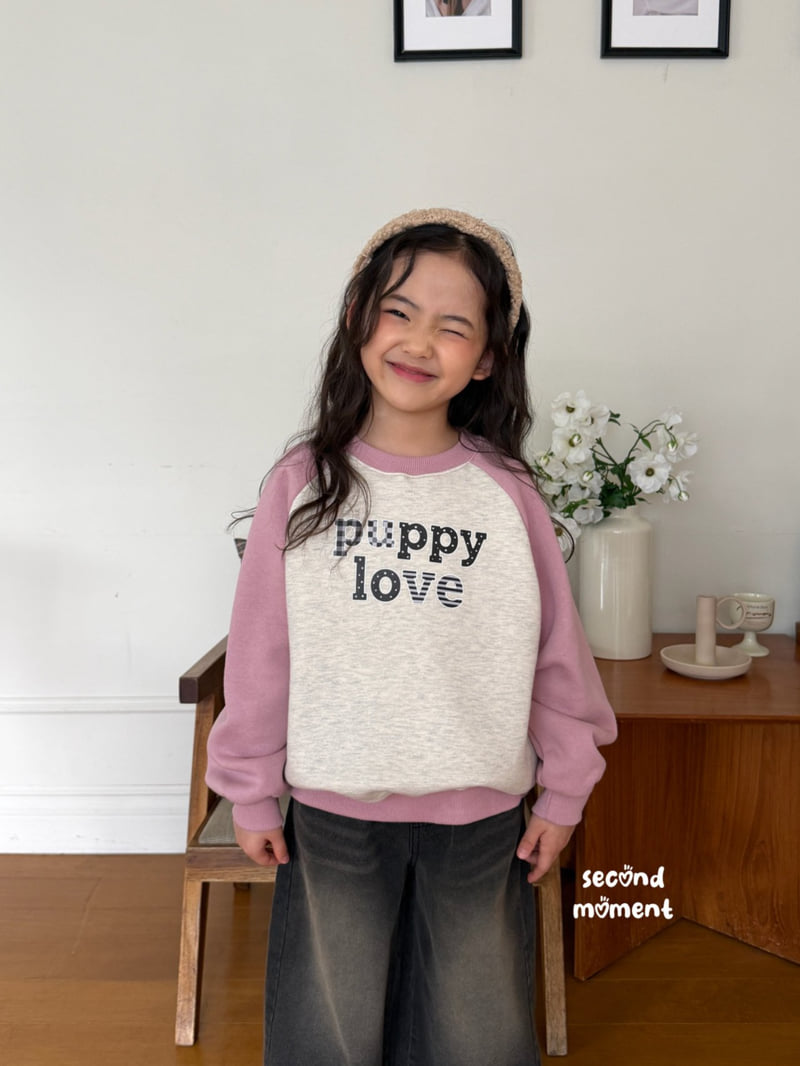 Second Moment - Korean Children Fashion - #kidsshorts - Puppy Love Sweatshirt - 5