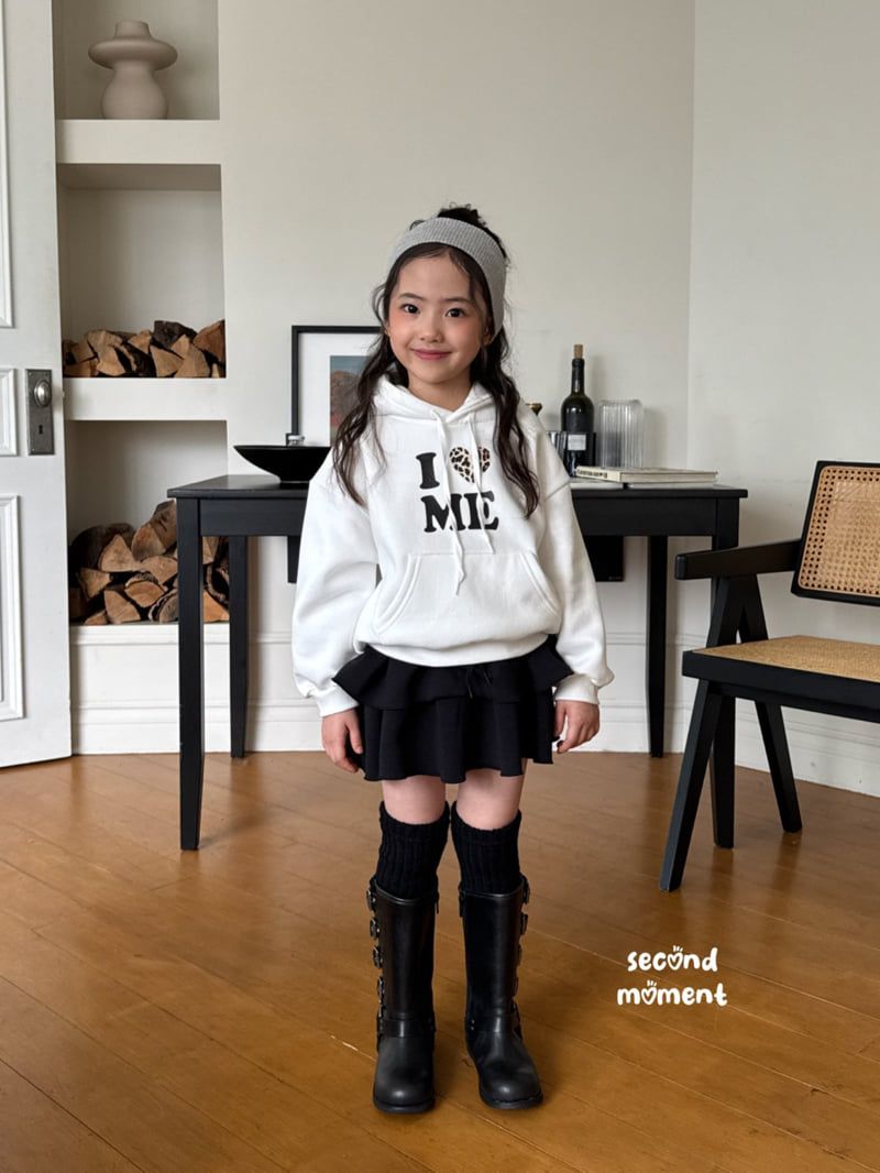 Second Moment - Korean Children Fashion - #kidsshorts - Leo Heart Hoodie - 12