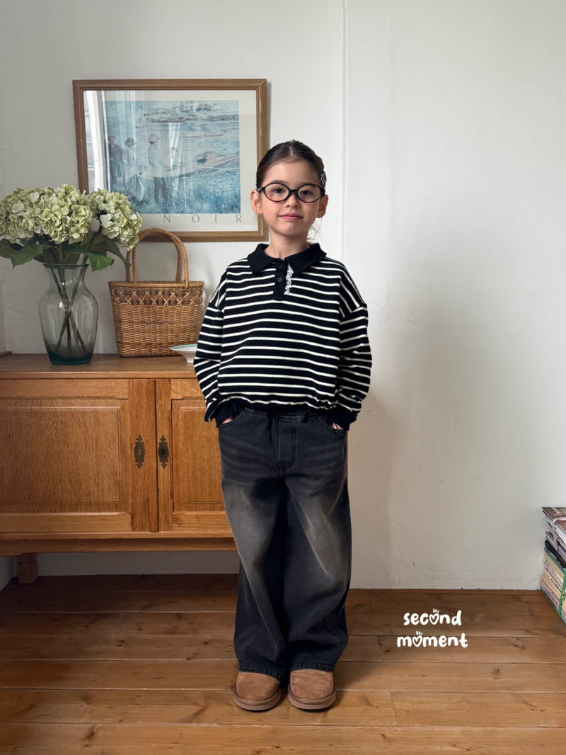 Second Moment - Korean Children Fashion - #fashionkids - Lovely Lace Sweatshirt - 4