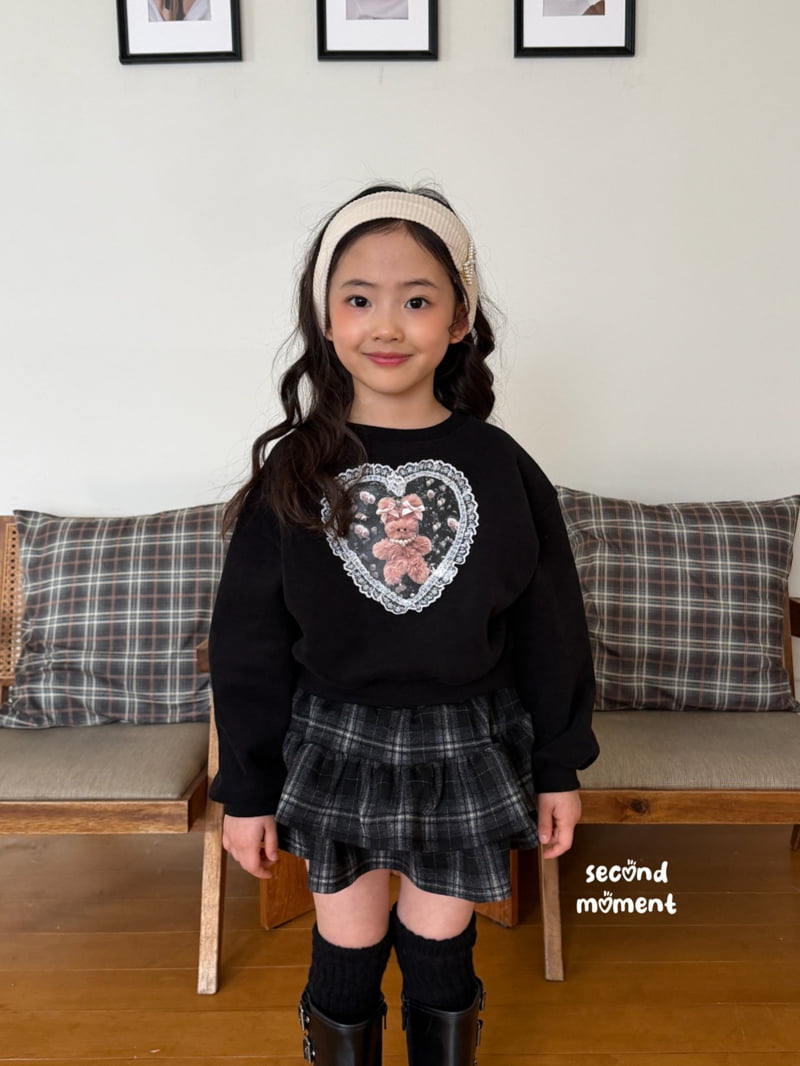 Second Moment - Korean Children Fashion - #kidsshorts - Check Cancan Skirt - 12