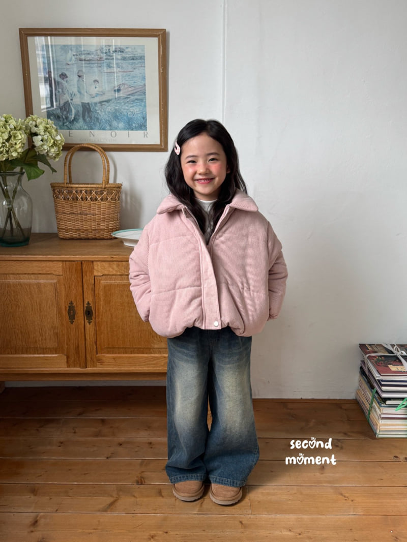 Second Moment - Korean Children Fashion - #kidsshorts - Winter Wide Denim Pants - 11