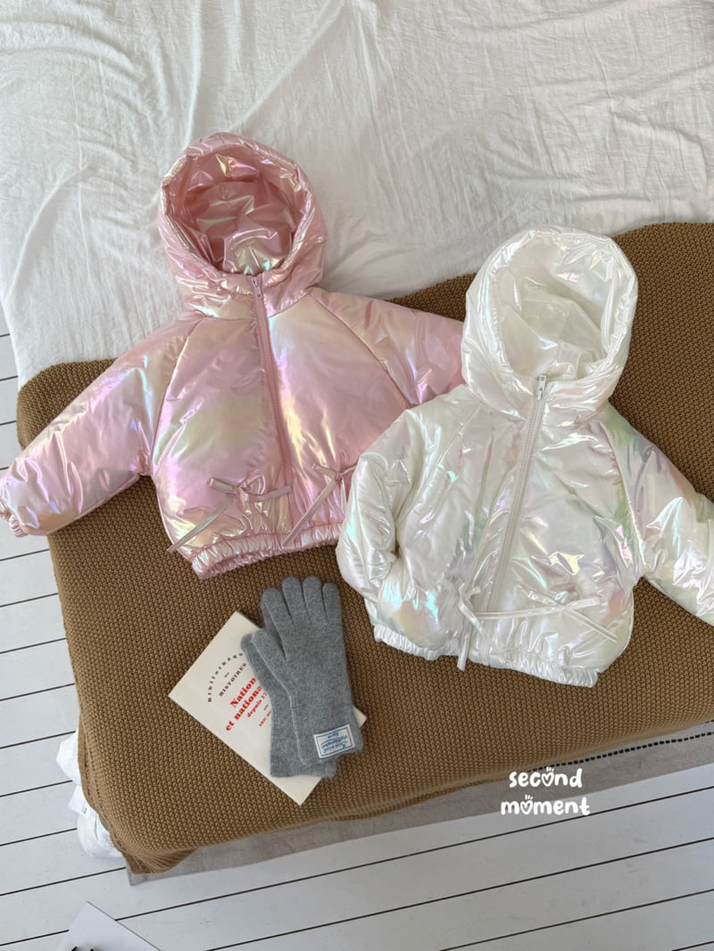 Second Moment - Korean Children Fashion - #kidsshorts - Aurora Ribbon Padding