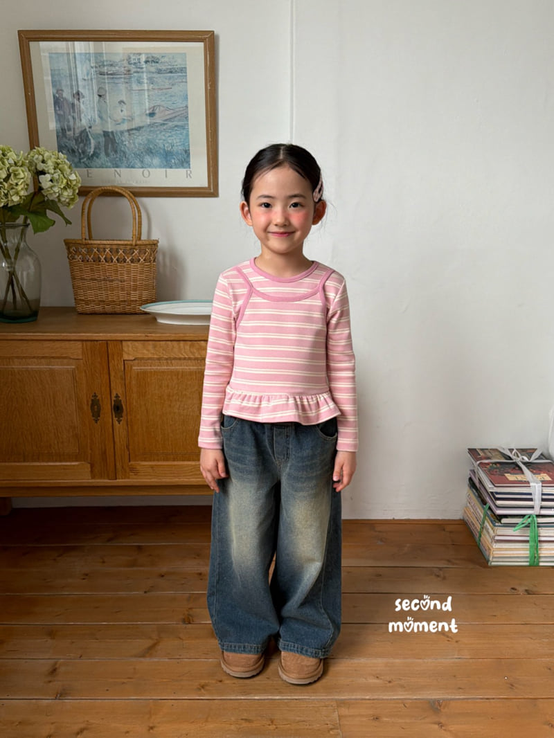 Second Moment - Korean Children Fashion - #kidsstore - Winter Candy Frill Tee - 9
