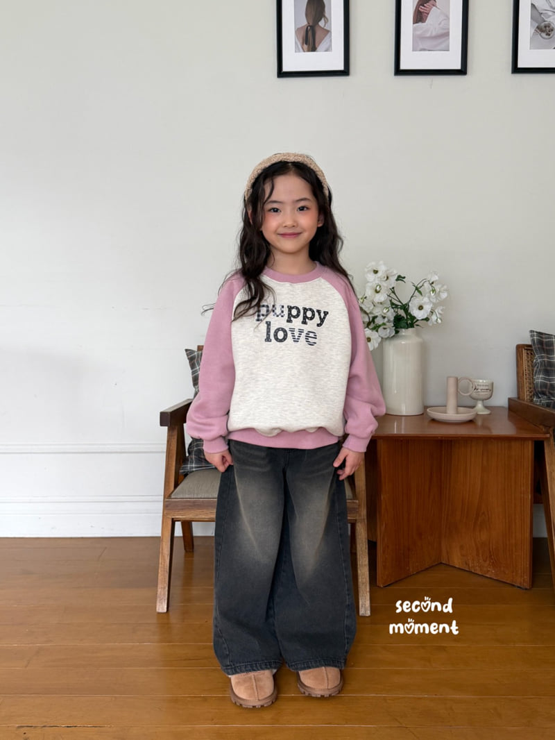 Second Moment - Korean Children Fashion - #kidsstore - Puppy Love Sweatshirt - 6