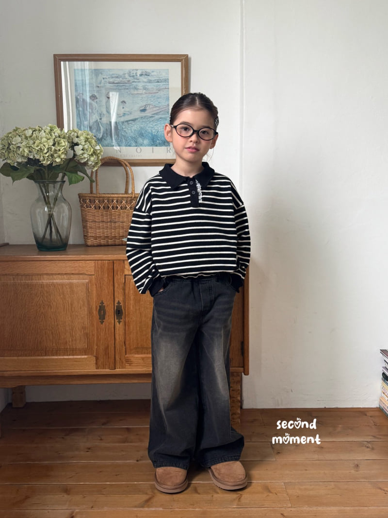 Second Moment - Korean Children Fashion - #kidsstore - Lovely Lace Sweatshirt - 5