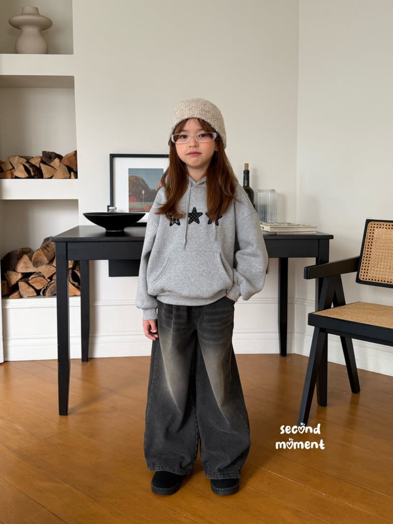 Second Moment - Korean Children Fashion - #kidsstore - Triple Star Hoodie - 2