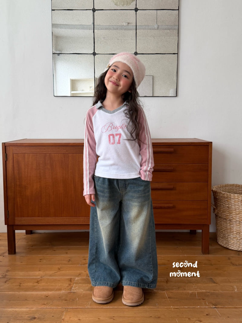 Second Moment - Korean Children Fashion - #kidsstore - Bright Lace Collar Tee - 9
