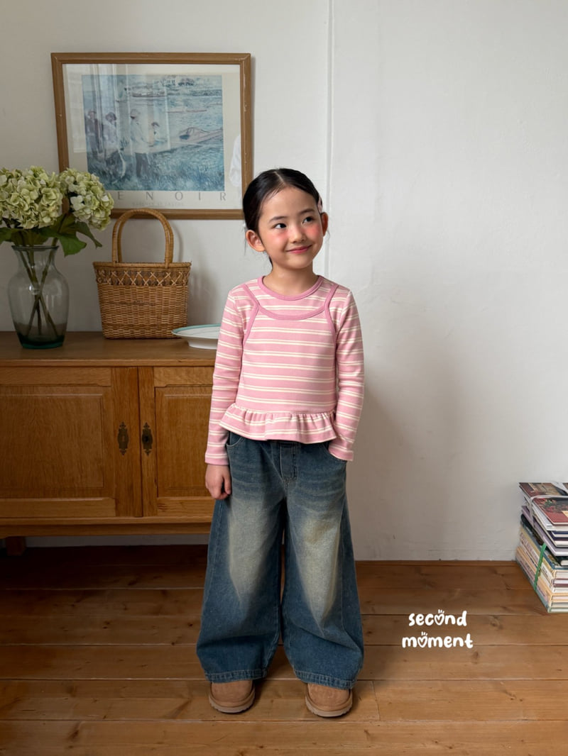 Second Moment - Korean Children Fashion - #kidzfashiontrend - Winter Candy Frill Tee - 10