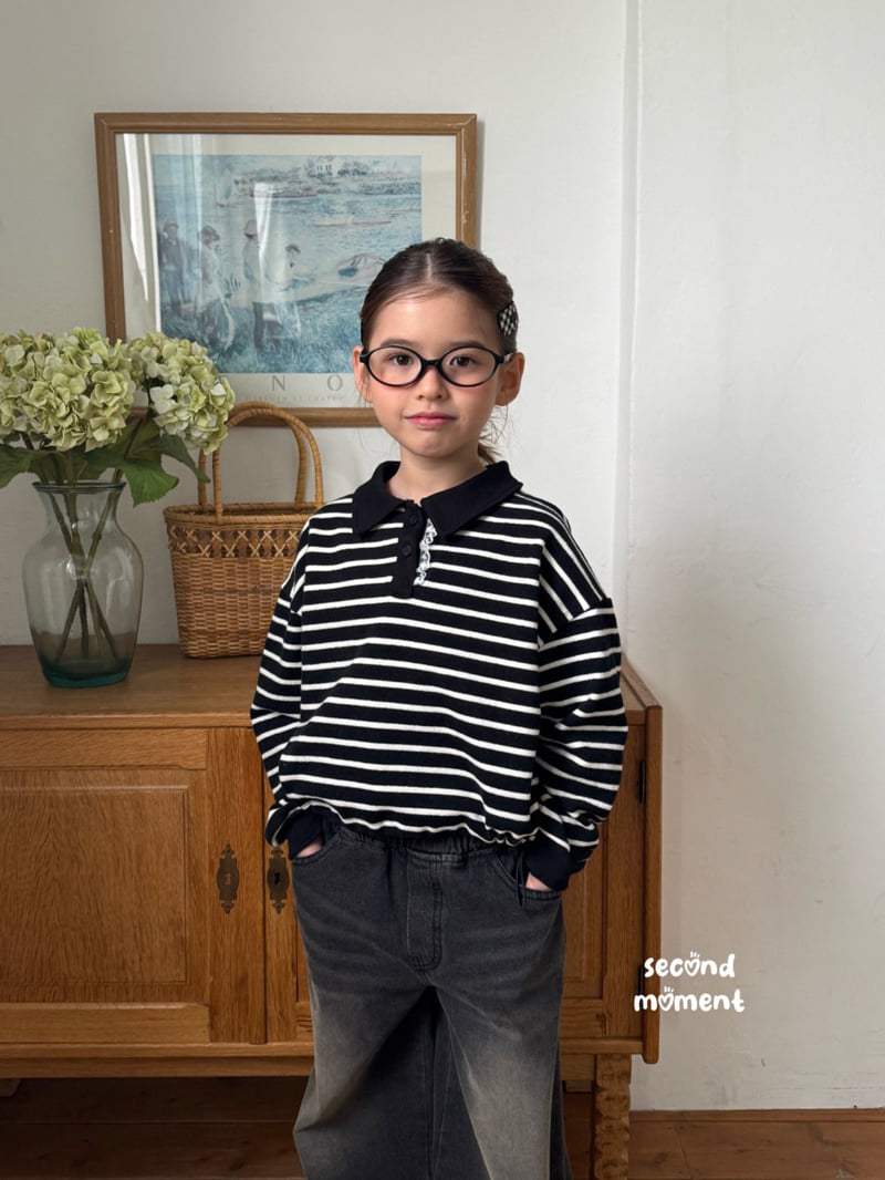 Second Moment - Korean Children Fashion - #kidzfashiontrend - Lovely Lace Sweatshirt - 6
