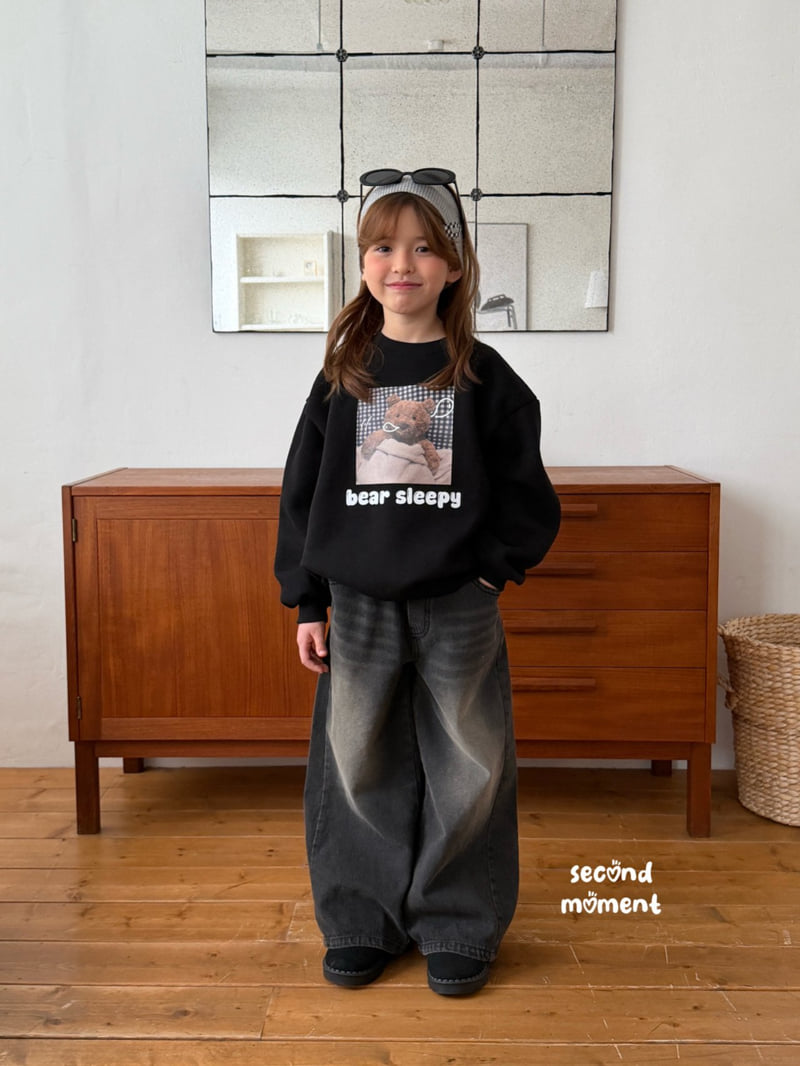 Second Moment - Korean Children Fashion - #kidzfashiontrend - Sleepy Bear Sweatshirt - 7