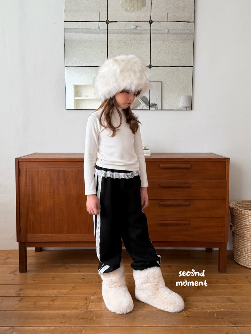 Second Moment - Korean Children Fashion - #littlefashionista - Frill Line Pants - 6