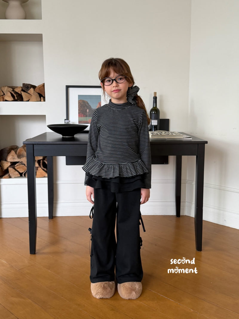 Second Moment - Korean Children Fashion - #littlefashionista - Frill Line Half Turtleneck - 6