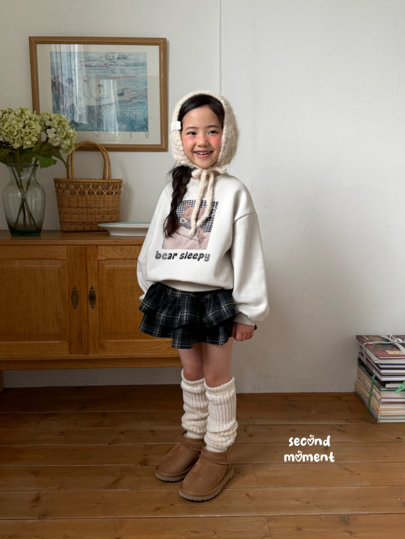 Second Moment - Korean Children Fashion - #littlefashionista - Sleepy Bear Sweatshirt - 9
