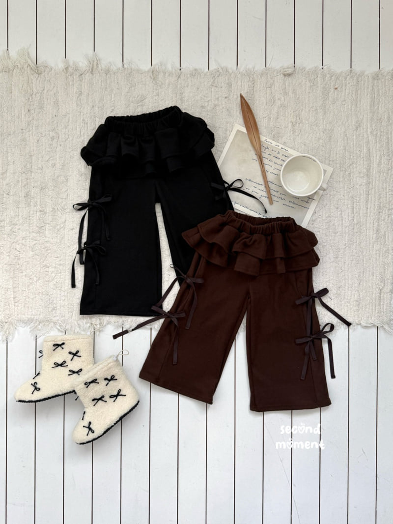 Second Moment - Korean Children Fashion - #magicofchildhood - Cancan Ribbon Pants - 3
