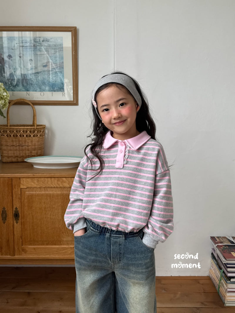 Second Moment - Korean Children Fashion - #magicofchildhood - Lovely Lace Sweatshirt - 9