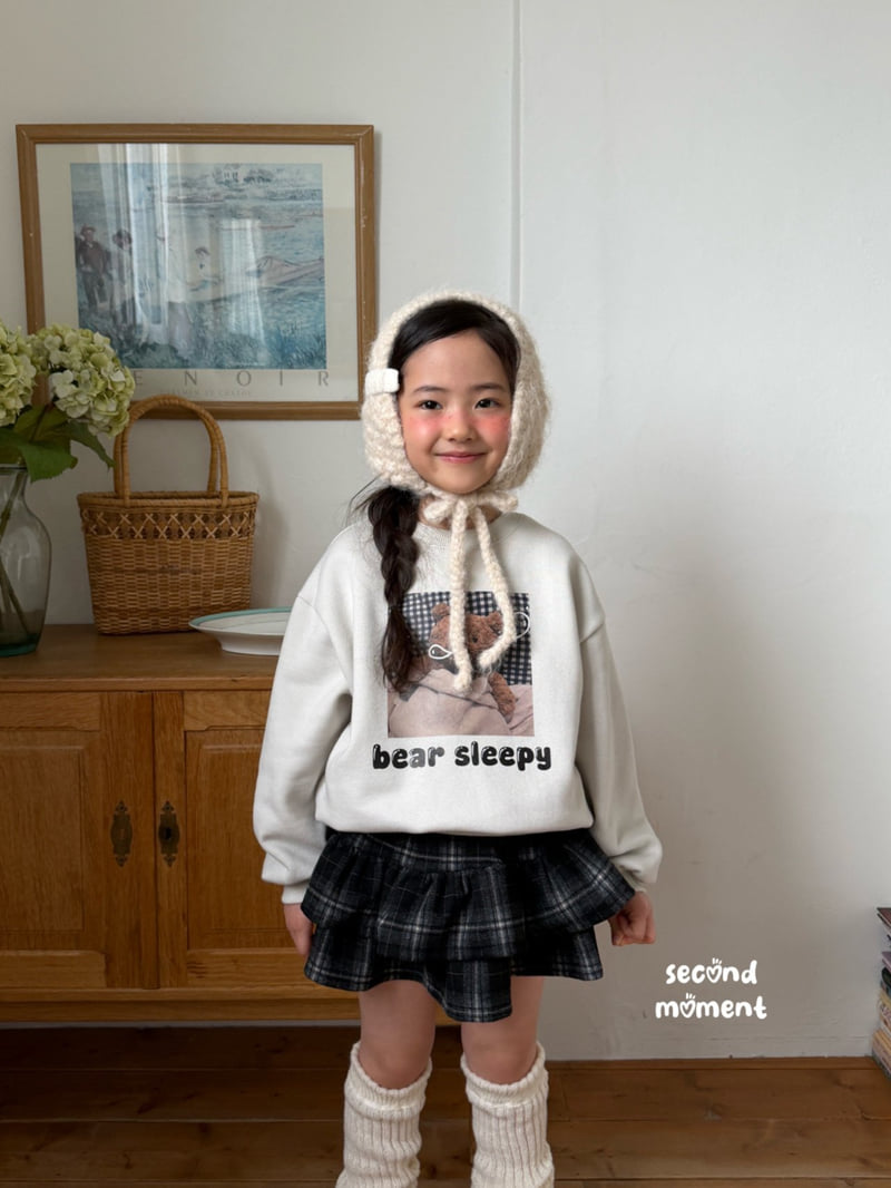 Second Moment - Korean Children Fashion - #magicofchildhood - Sleepy Bear Sweatshirt - 10