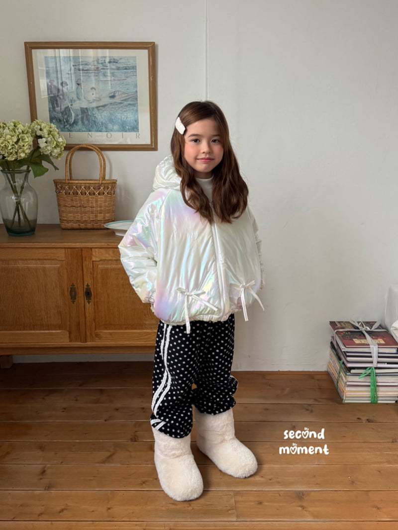 Second Moment - Korean Children Fashion - #magicofchildhood - Aurora Ribbon Padding - 6