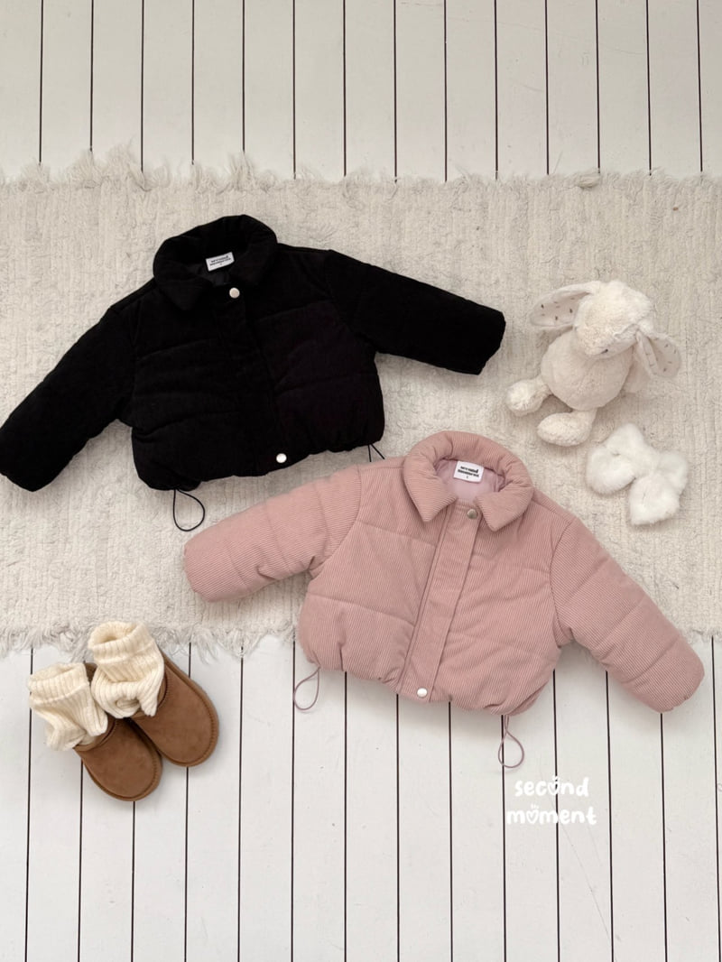 Second Moment - Korean Children Fashion - #minifashionista - Corduroy Mungle Padding