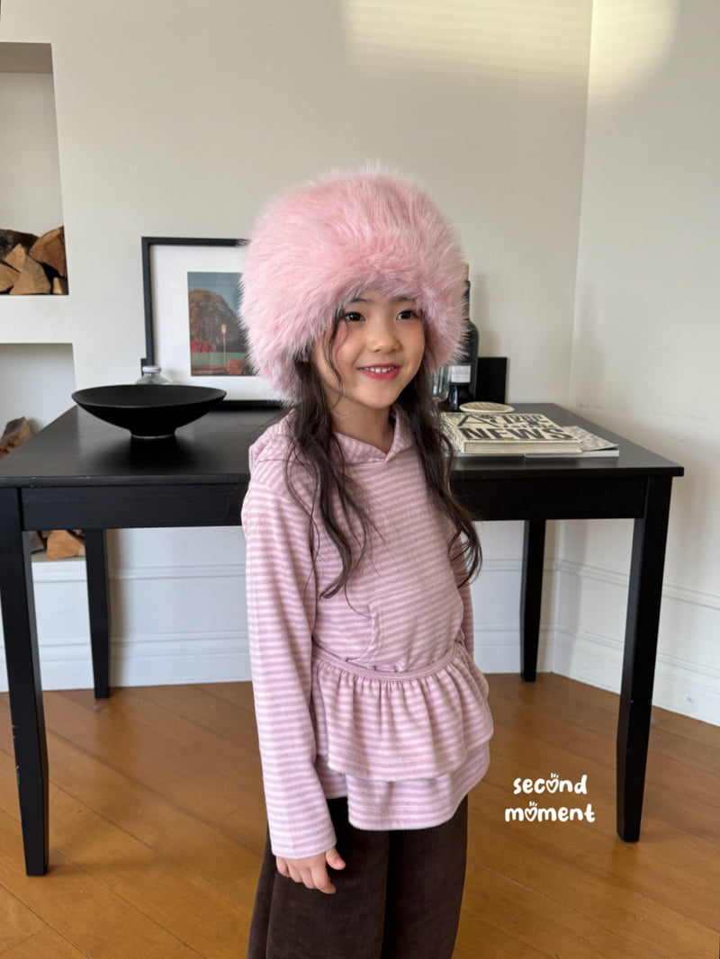 Second Moment - Korean Children Fashion - #minifashionista - Frill Wrap Set Hoodie - 11