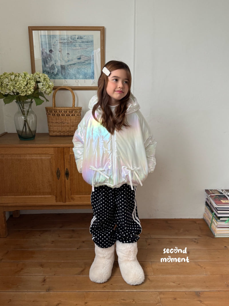 Second Moment - Korean Children Fashion - #minifashionista - Aurora Ribbon Padding - 7