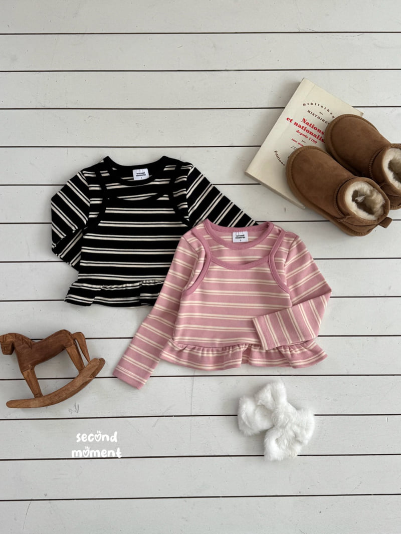 Second Moment - Korean Children Fashion - #prettylittlegirls - Winter Candy Frill Tee