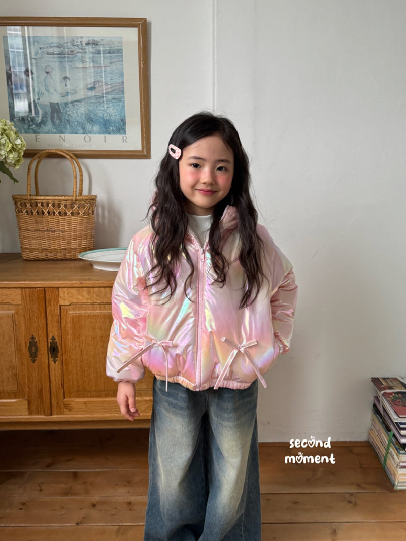 Second Moment - Korean Children Fashion - #stylishchildhood - Aurora Ribbon Padding - 11