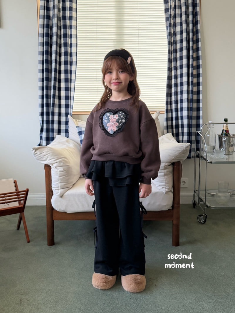 Second Moment - Korean Children Fashion - #todddlerfashion - Cancan Ribbon Pants - 6