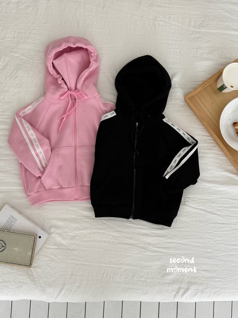 Second Moment - Korean Children Fashion - #todddlerfashion - Lovely Hoodie Zip-up - 3