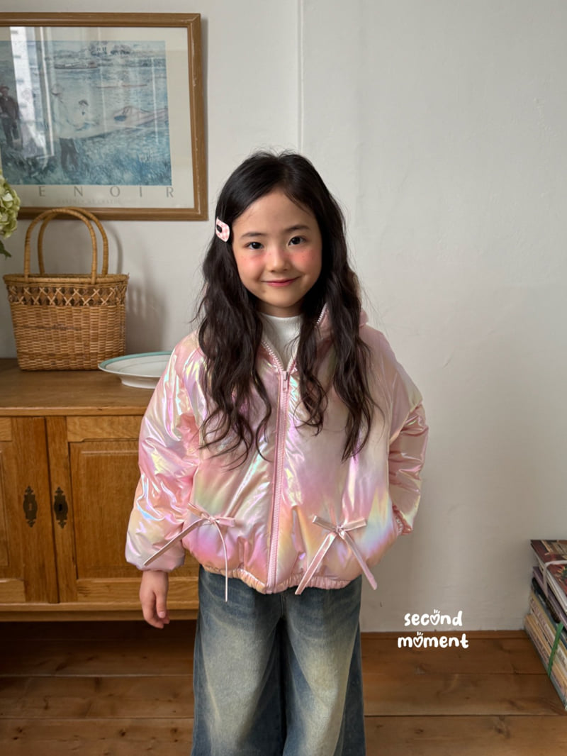 Second Moment - Korean Children Fashion - #todddlerfashion - Aurora Ribbon Padding - 9