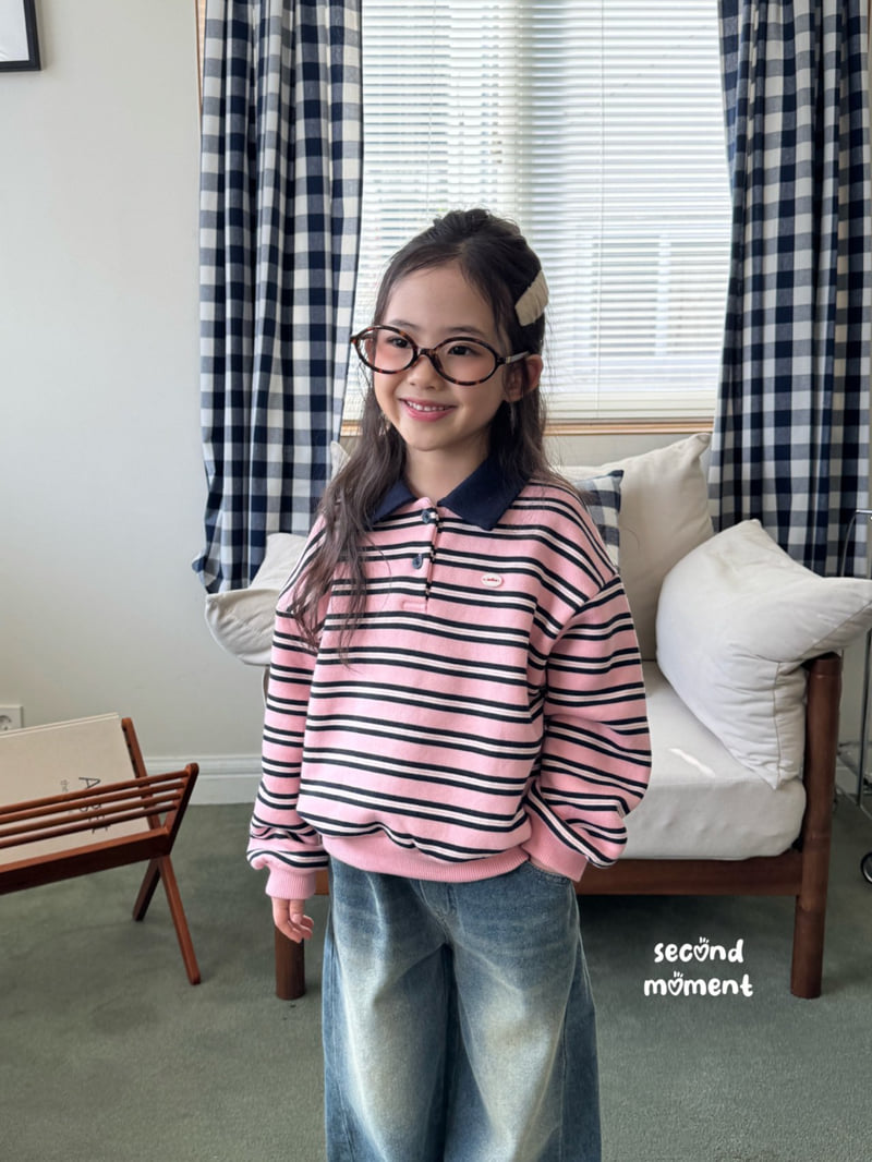 Second Moment - Korean Children Fashion - #toddlerclothing - Moment Collar Sweatshirt - 12