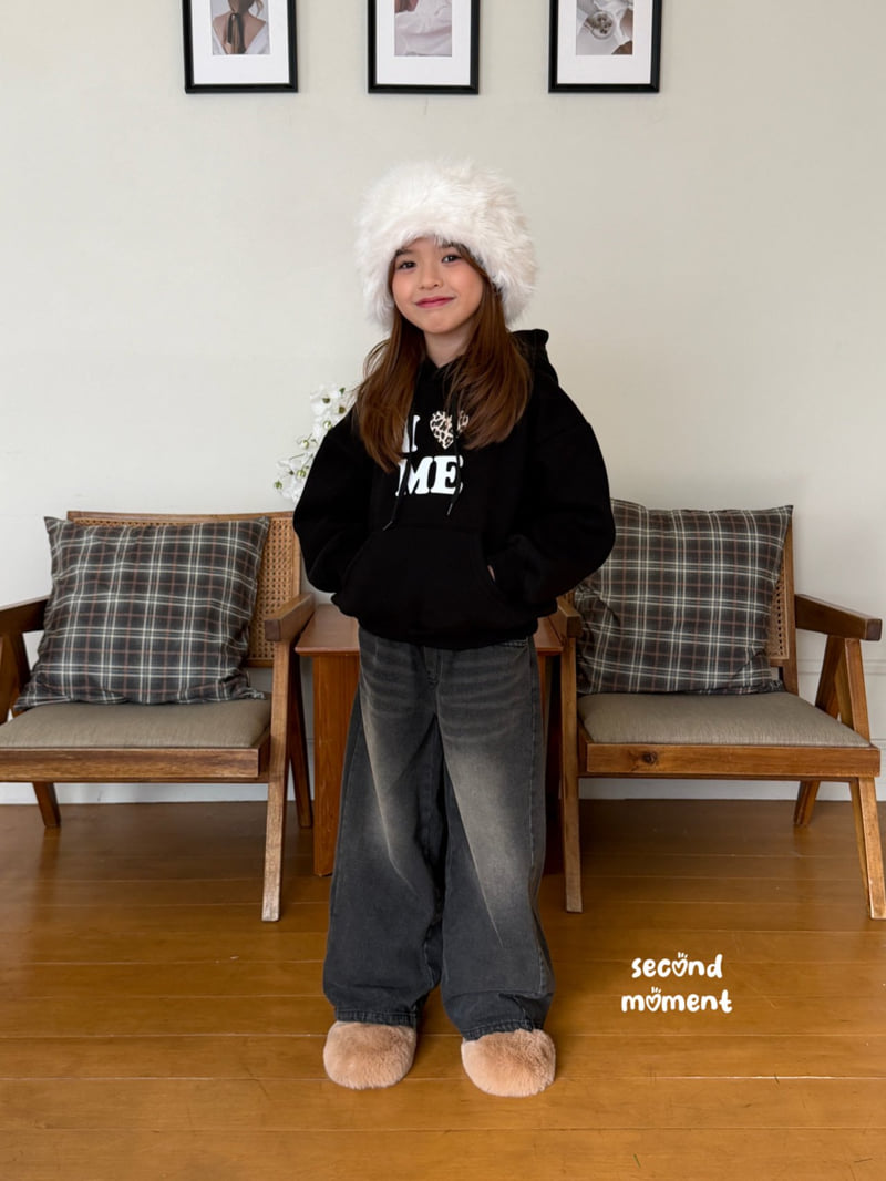 Second Moment - Korean Children Fashion - #toddlerclothing - Leo Heart Hoodie - 5