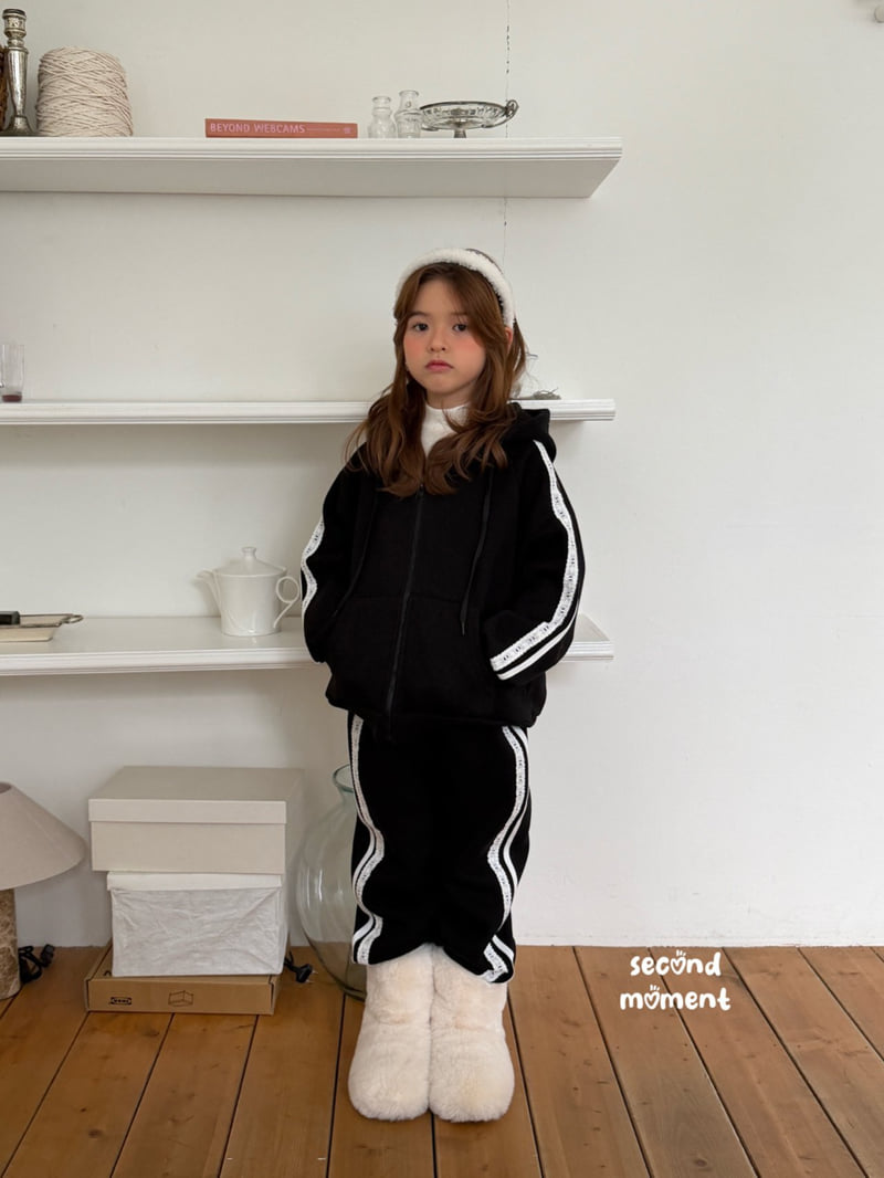 Second Moment - Korean Children Fashion - #todddlerfashion - Lovely Hoodie Zip-up - 4