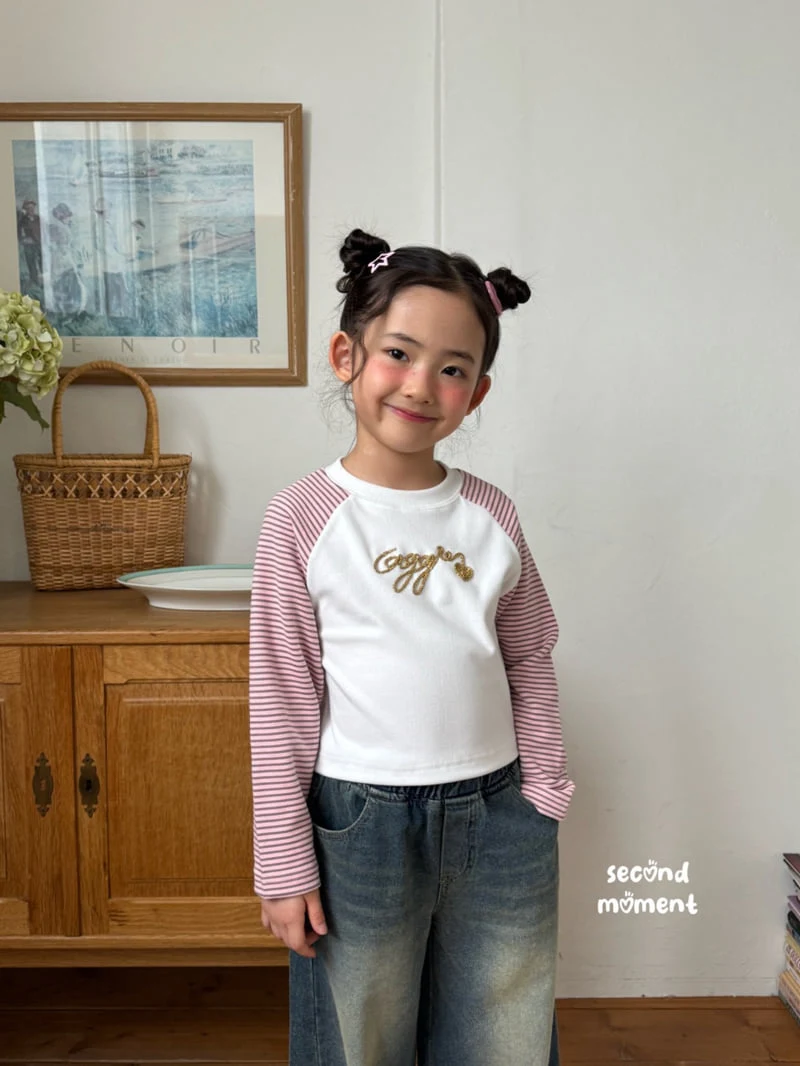 Second Moment - Korean Children Fashion - #toddlerclothing - Cozy Glitter Tee - 12